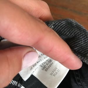 Reformation mid rise skinny